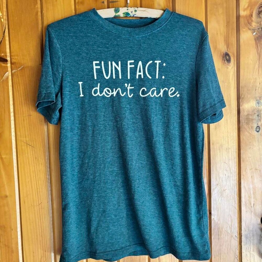 Womens Blue T-shirt medium